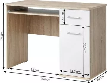 Psac stl Emio typ 6 - dub sonoma/bl