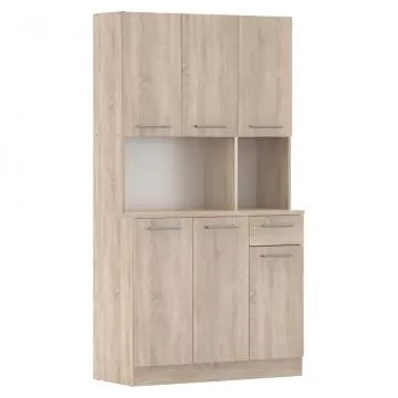 �estidve�ov� kredenc PELION NEW - dub sonoma