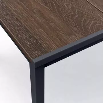 Zahradn stl Porto 200 walnut