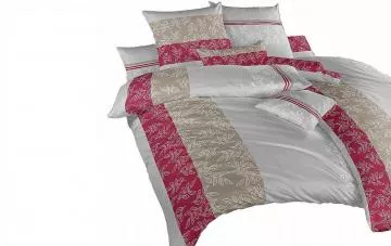 Elegantní krepové povlečení Porto vínové.