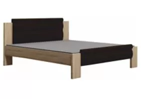 Dřevěná postel Venuše čalouněná