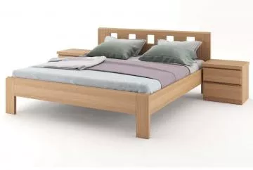 Dřevěná postel z masivu Dalila lux