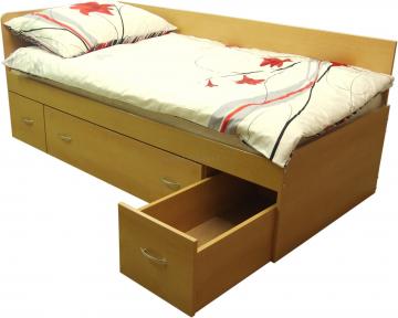 Dřevěná postel Rango 