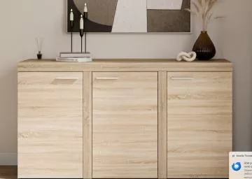 Komoda Rizo 3D dub sonoma