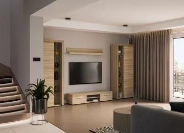 Ob�vac� st�na Rizo XL dub sonoma