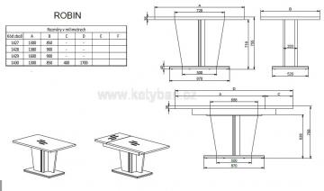 Jdeln stl Robin - technick nkres