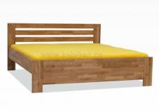 Dřevěná postel Roland - v provedení dub