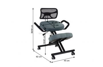 Ergonomick klekaka Rufus, ed/ern