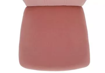 Jídelní židle Oliva new růžová velvet látka
