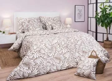 Bavlněné povlečení Iluze opál