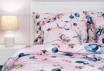 Bavlněné povlečení Bloom elegance pudrová