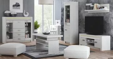 Prostorn� vitr�na INFINITY - jasan b�l�