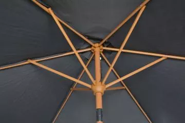 ROJA NAKLÁPĚCÍ WOOD - zahradní slunečník 3 m, šedý