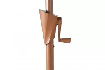 ROJA NAKLÁPĚCÍ WOOD - zahradní slunečník 3 m, šedý