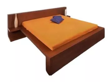 Prostěradlo jersey pomerančové