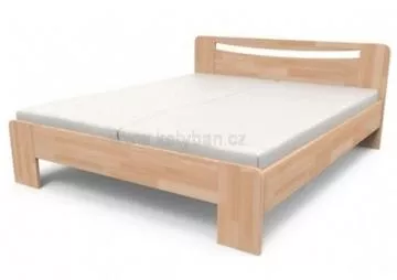 Komfortní masivní postel Sofia