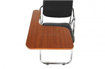 Židle Soner černá ekokůže/chrom