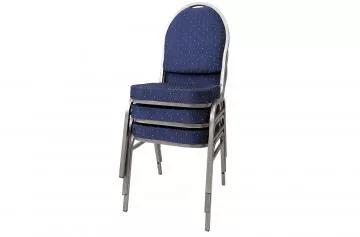 Stohovatelná židle Jeff 3 new modrá/šedá