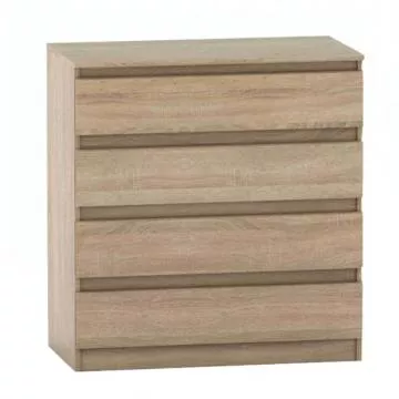 šuplíková komoda Hany new 004 - dub sonoma