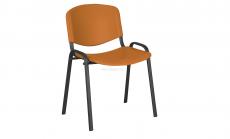 Jednací židle Taurus PN iso oranžová