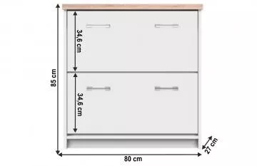 Botnk Topty typ 11 bl/dub sonoma