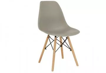 Jídelní židle Cinkla teplá šedá/buk