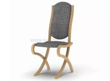 Anatomicky tvarovaná jídelní židle Abra extra bez područek