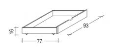 lon prostor pod postele 1/2 - schma