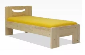 Dřevěná postel z masivu Carlo