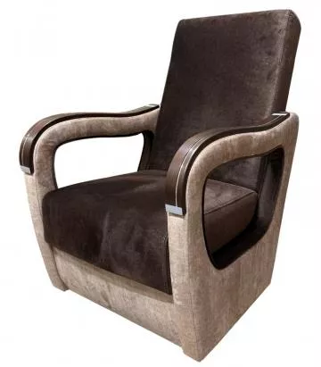 Sedac� souprava Vanya 3f 1 1 Vogue 6/3 hn�do b�ov� se d�evem, k�eslo