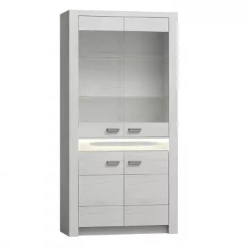 Prostorn� vitr�na INFINITY - jasan b�l�