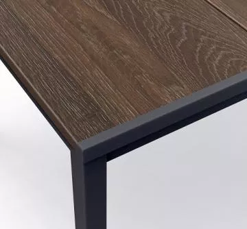 Zahradn stl Porto 160 wallnut