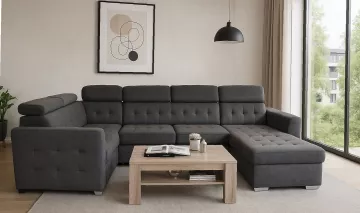 Sedac souprava Zara U,prav proveden, v interiru
