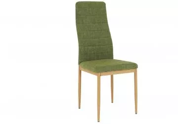 Jídelní židle Coleta nova zelená látka/kov buk