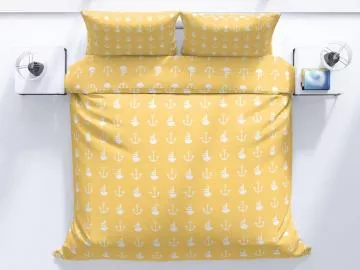 Bavln�n� povle�en� �lut� kotva