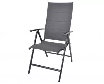 Zahradní polohovací křeslo ZWC-235 - šedé