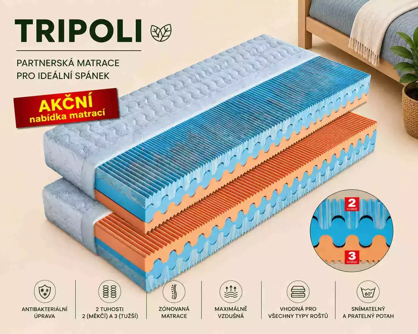 matrace Tripoli matrace Tripoli