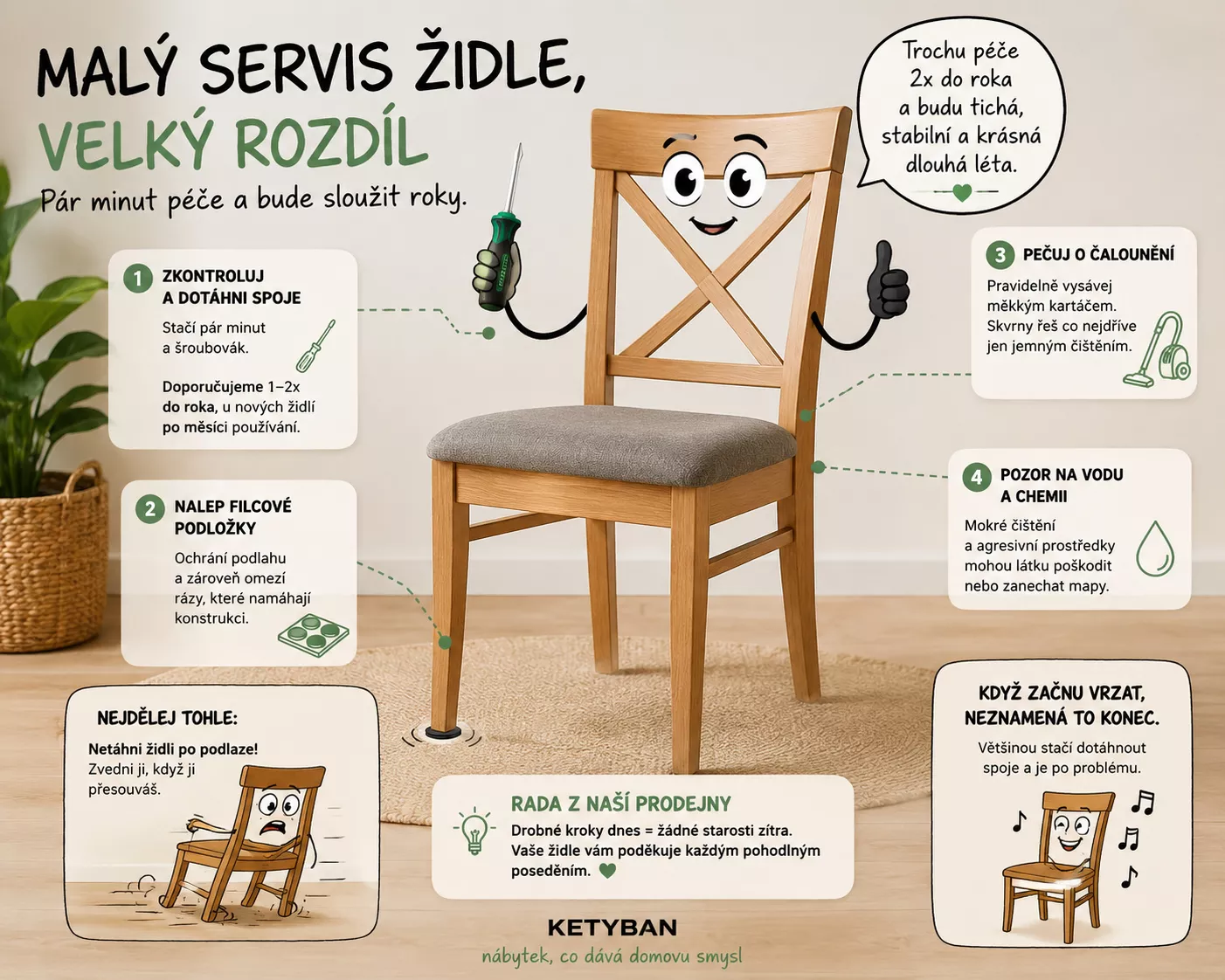 Vrzající židle Vrzající židle