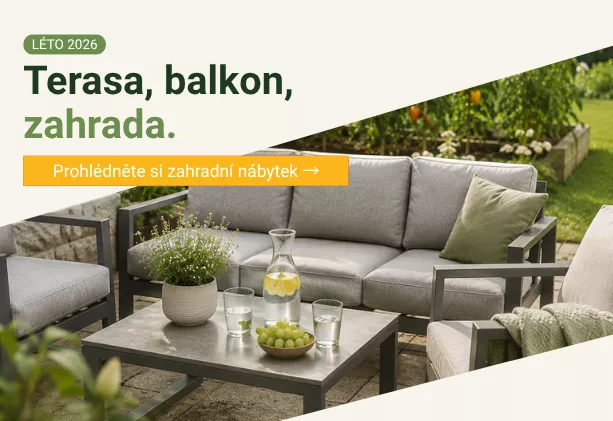 Terasa, balkon, zahrada. Ketyban.cz