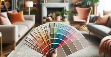 Barvy do obývacího pokoje