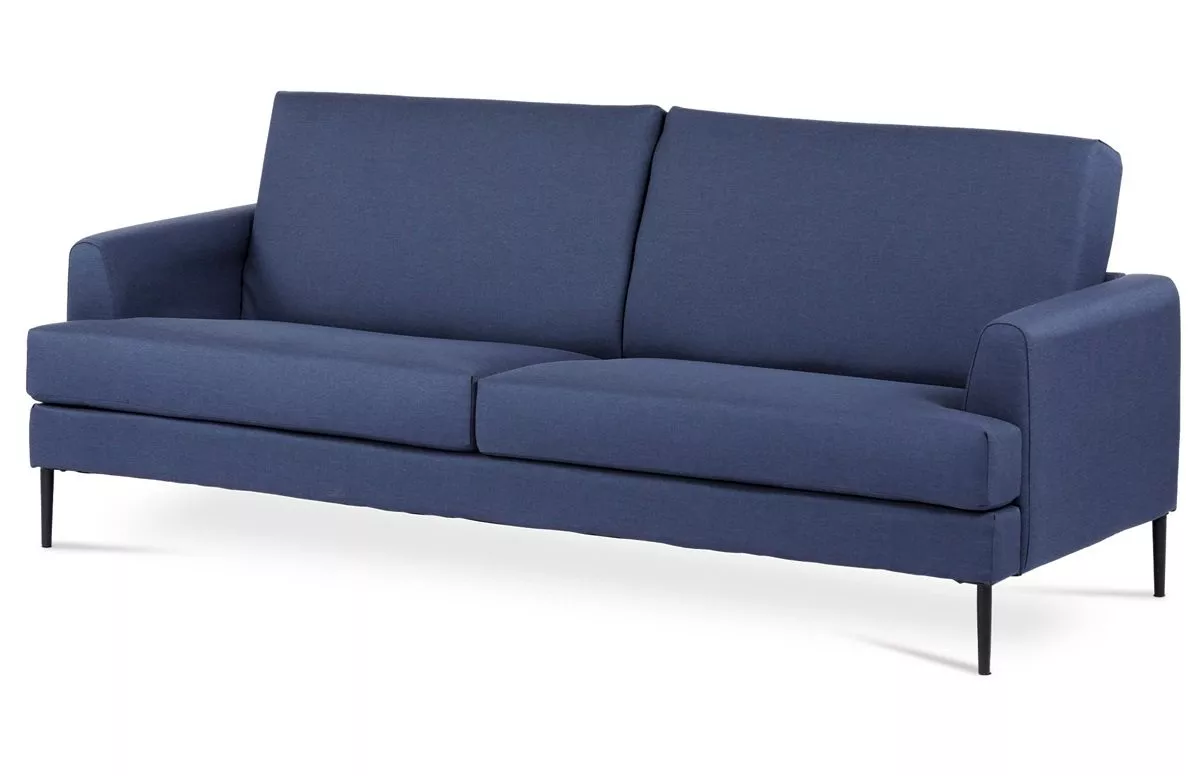 Luxusní trojmístná sedačka Asb-019 blue