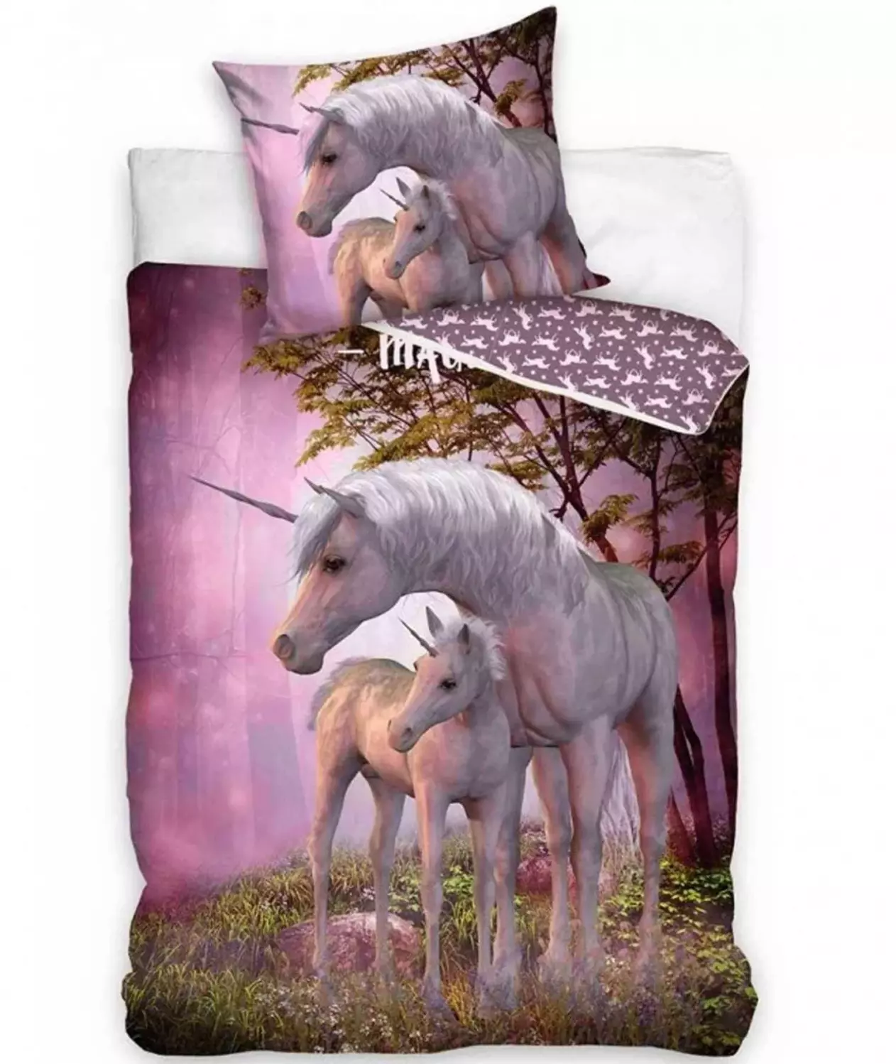Bavlněné povlečení Jednorožec Bájný krasavec