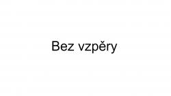 Bez vzpry