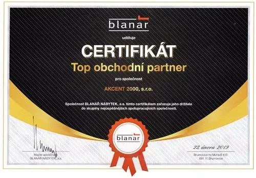 Certifikt Top prodejce