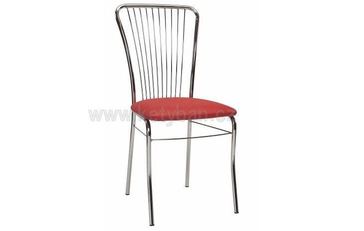 Jídelní kovová židle Irina