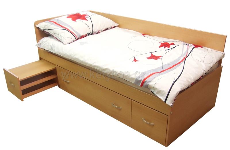 Dřevěná postel Rango buk