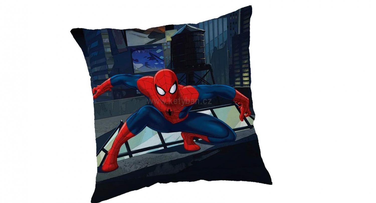 Dětský tvarovaný plněný polštářek Spiderman 01