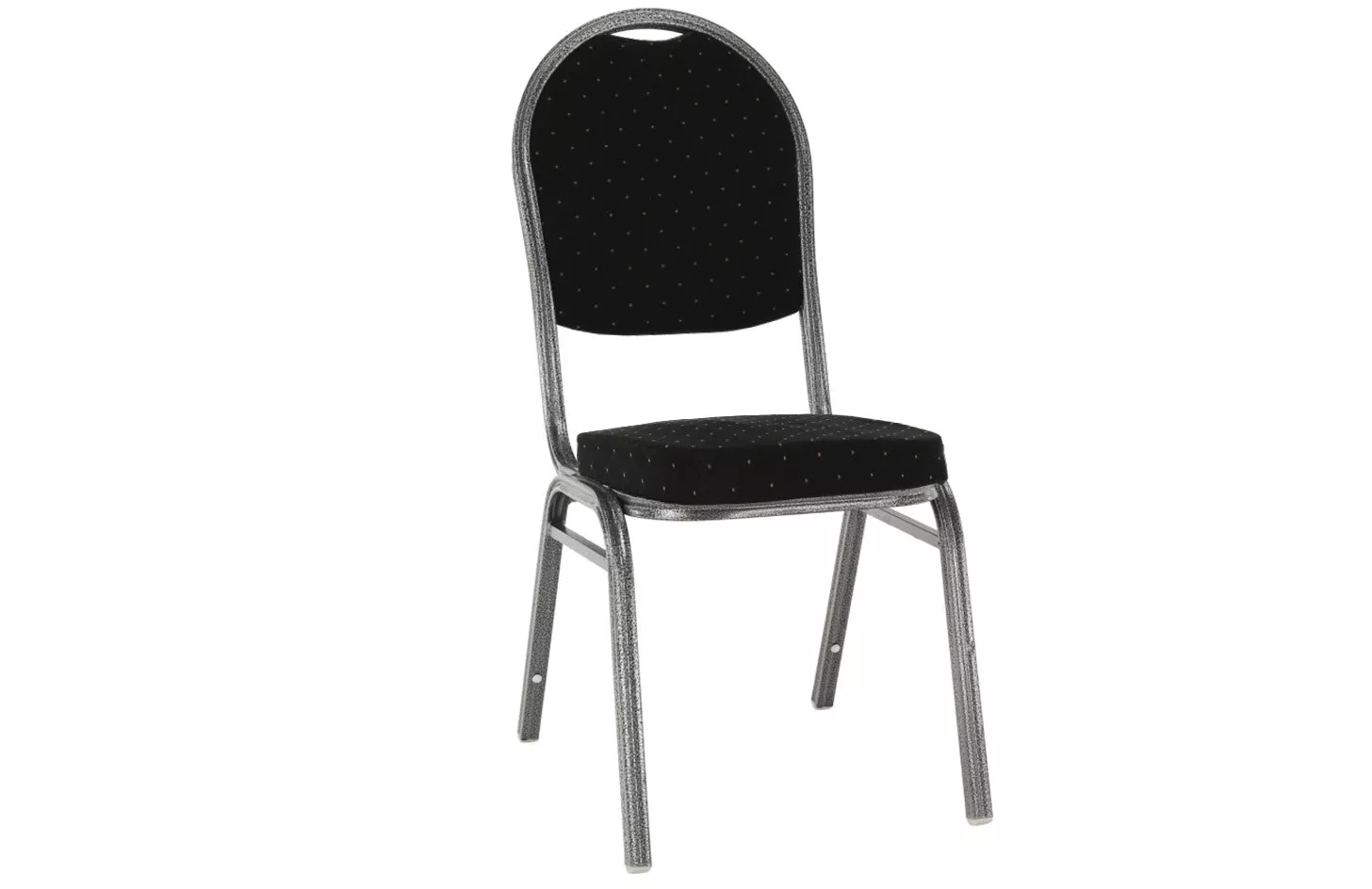 Stohovatelná židle Jeff 3 new černá/šedá